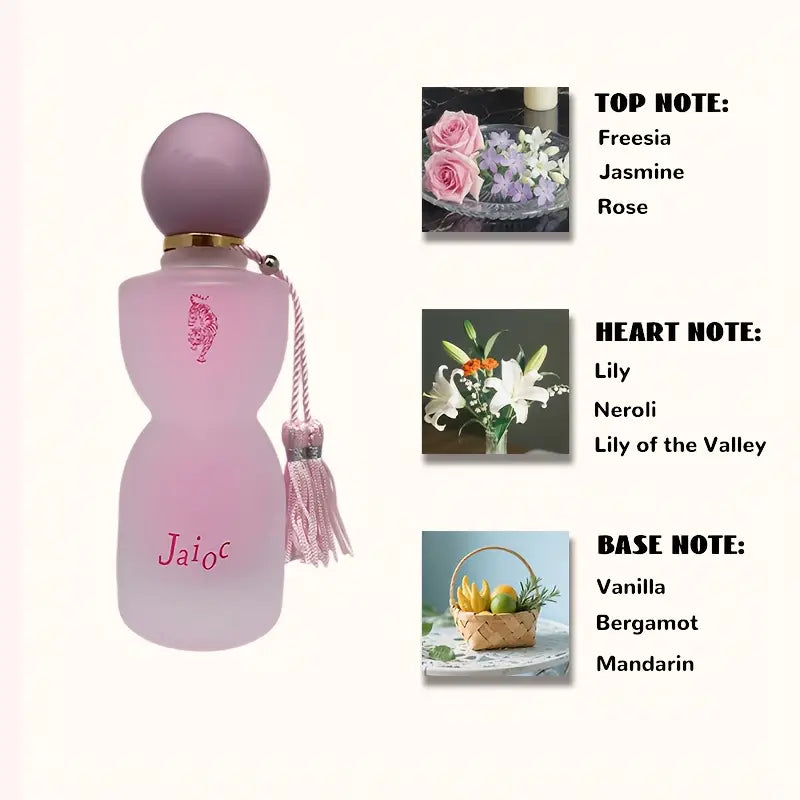 يتميز هذا الرذاذ الطبيعي الساحر بحجم 75 مل للنساء المسنات بتصميم أنيق بسيط ولكنه متطور