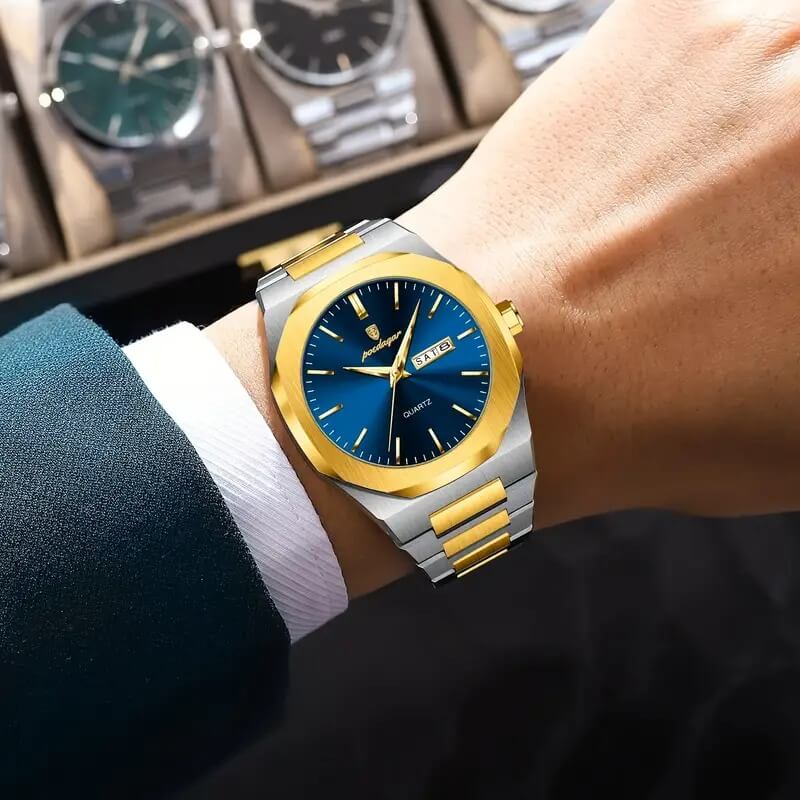 POEDAGAR Men'S Luxury Business Watch